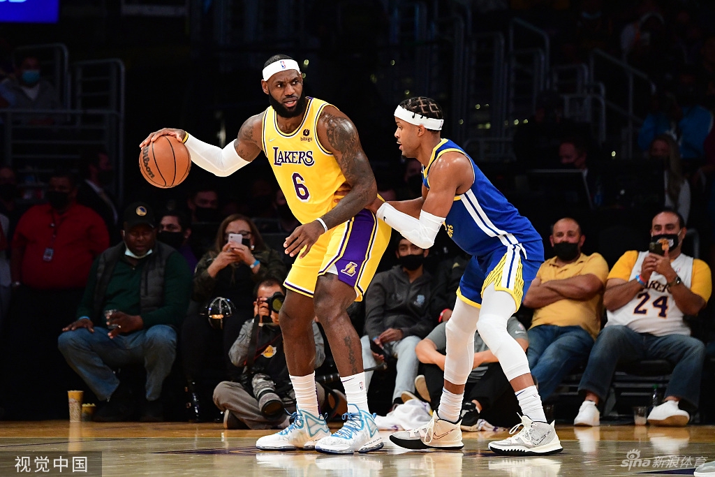 [NBA季前赛]勇士Vs湖人 三巨头出战