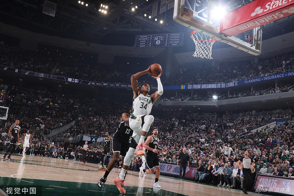 [NBA揭幕战]篮网vs雄鹿