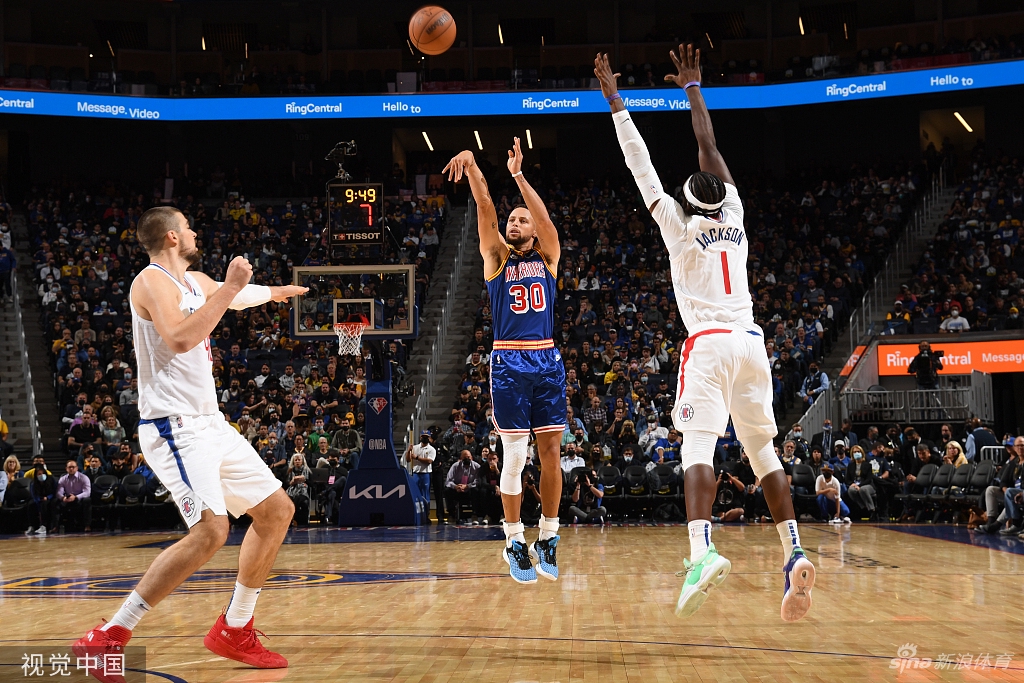 [NBA常规赛]快船113-115勇士 库里45分