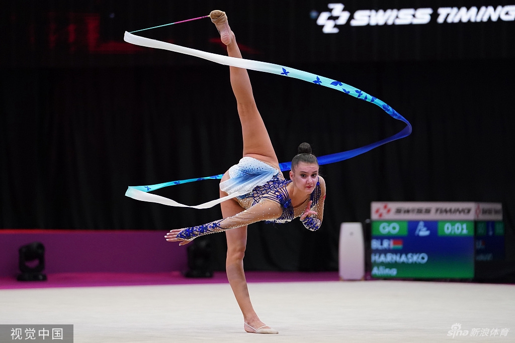 赵樾/王子露出战艺术体操世锦赛