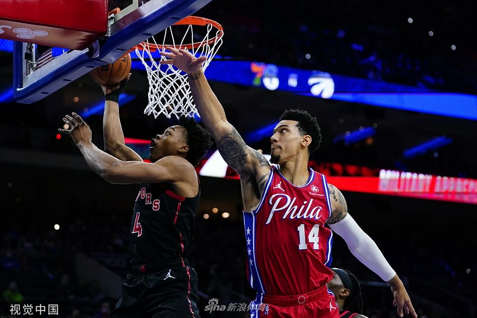 [NBA常规赛]猛龙115-109胜76人