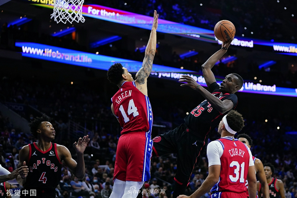 [NBA常规赛]猛龙115-109胜76人