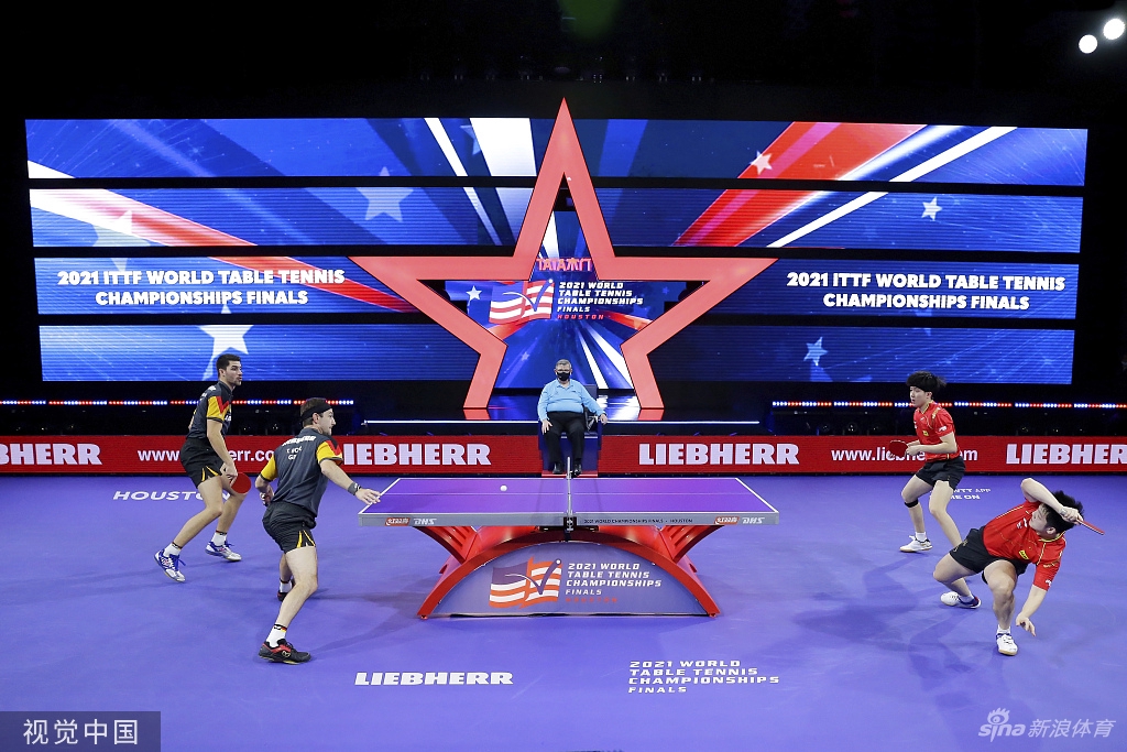 [世乒赛]樊振东/王楚钦3-0弗朗西斯卡/波尔