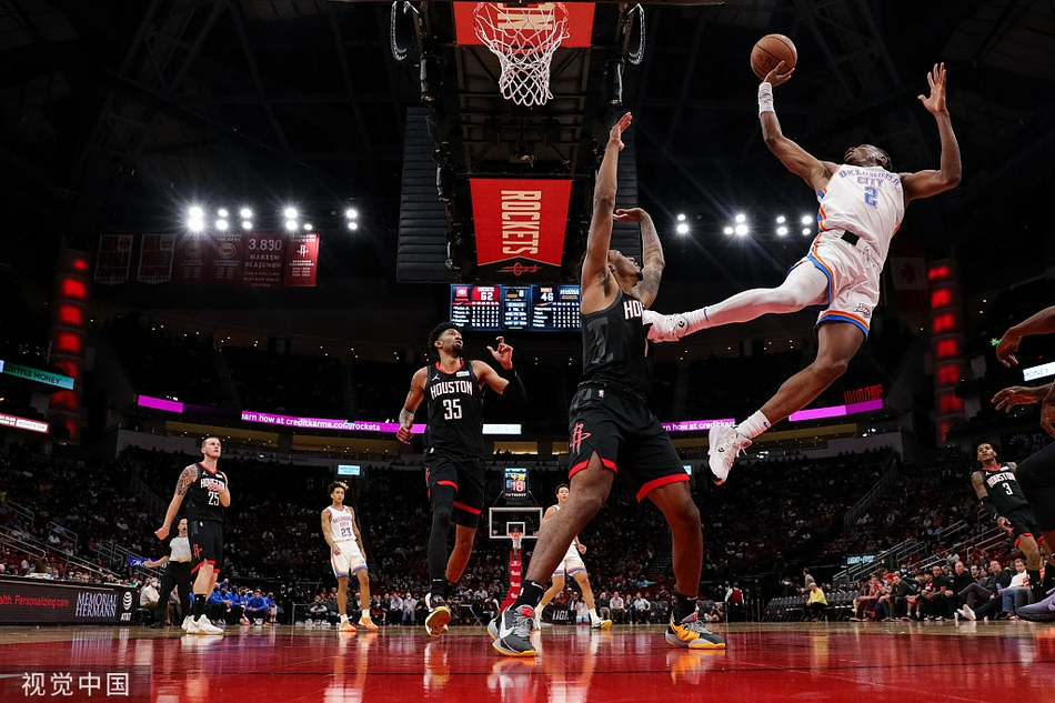 [NBA常规赛]雷霆89-102火箭