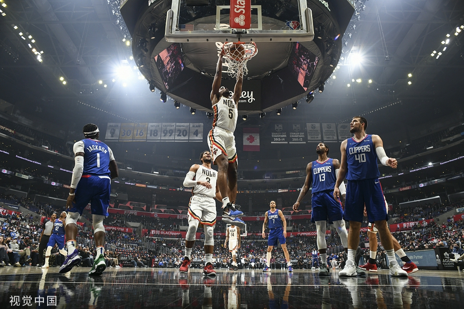 [NBA常规赛]鹈鹕123-104快船