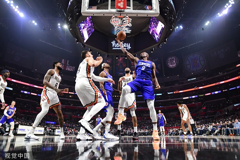 [NBA常规赛]鹈鹕123-104快船