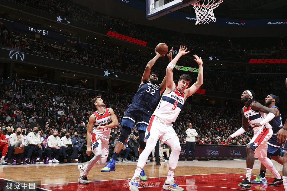 [NBA常规赛]森林狼107-115奇才