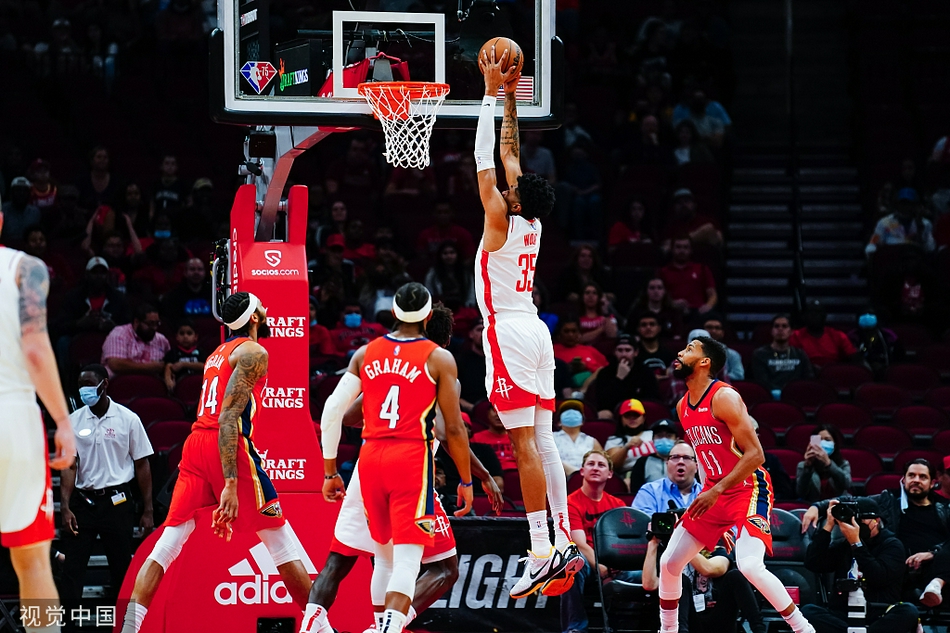 [NBA]六连胜！火箭118-108鹈鹕