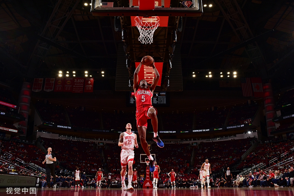 [NBA]六连胜！火箭118-108鹈鹕