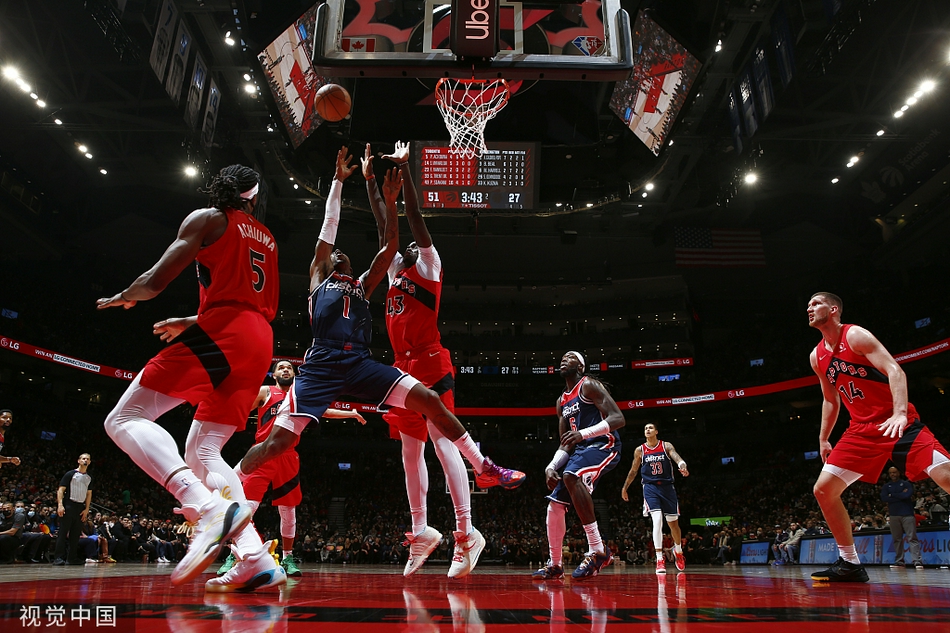 [NBA常规赛]奇才90-102猛龙