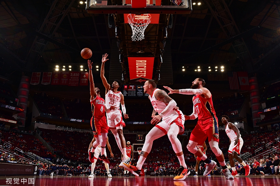 [NBA]六连胜！火箭118-108鹈鹕