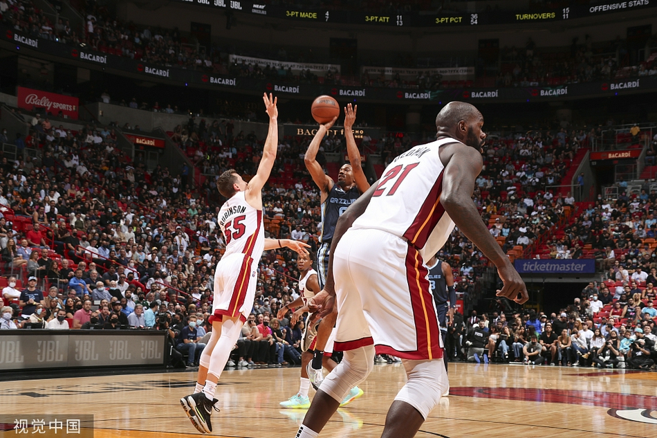 [NBA常规赛]灰熊105-90热火