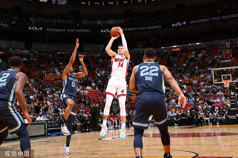 [NBA常规赛]灰熊105-90热火