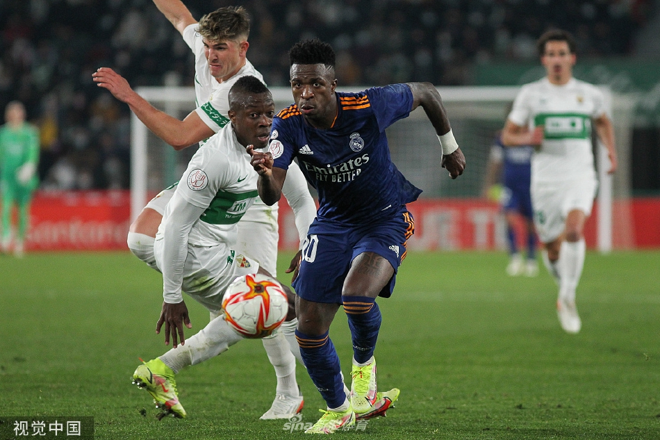 [国王杯]埃尔切1-2皇家马德里