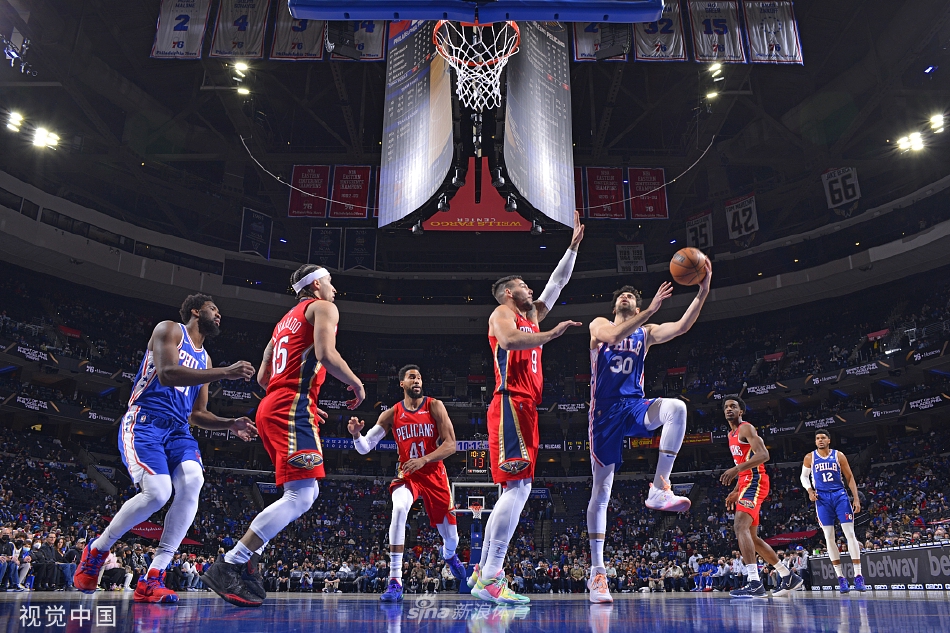 [NBA常规赛]鹈鹕107-117负76人