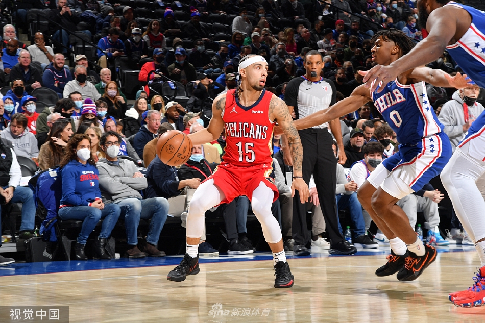 [NBA常规赛]鹈鹕107-117负76人