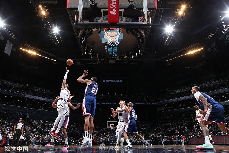 [NBA常规赛]掘金124-118篮网