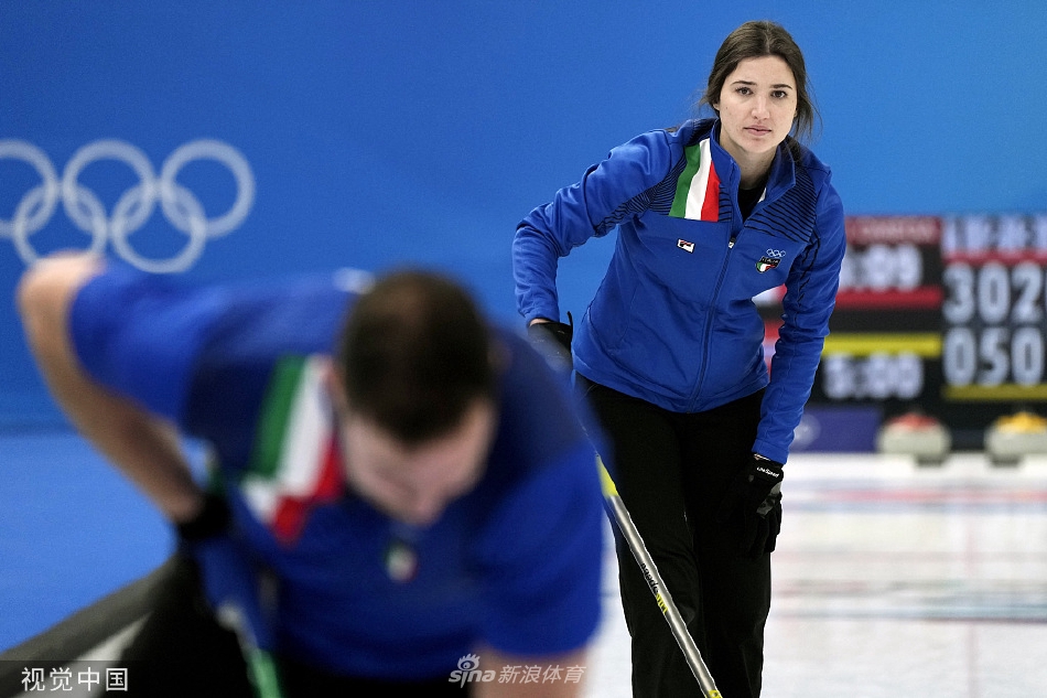 [冰壶混双]意大利11-8挪威