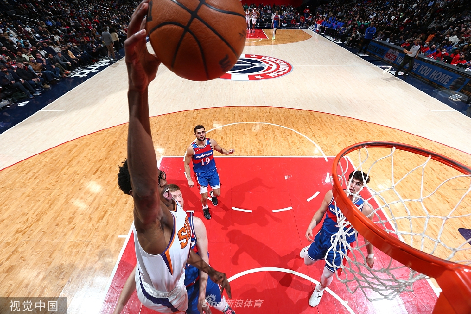 [NBA常规赛]艾顿20+16 太阳95-80奇才