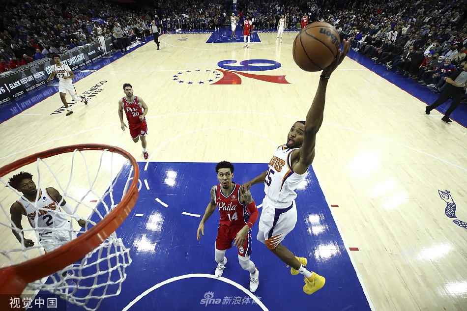 [NBA常规赛]太阳114-109胜76人