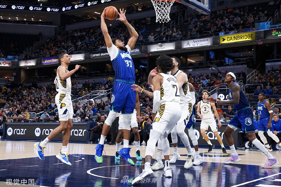 [NBA常规赛]森林狼129-120步行者