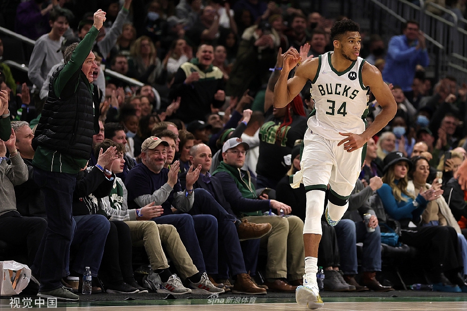 [NBA]步行者119-128雄鹿 字母哥50+14