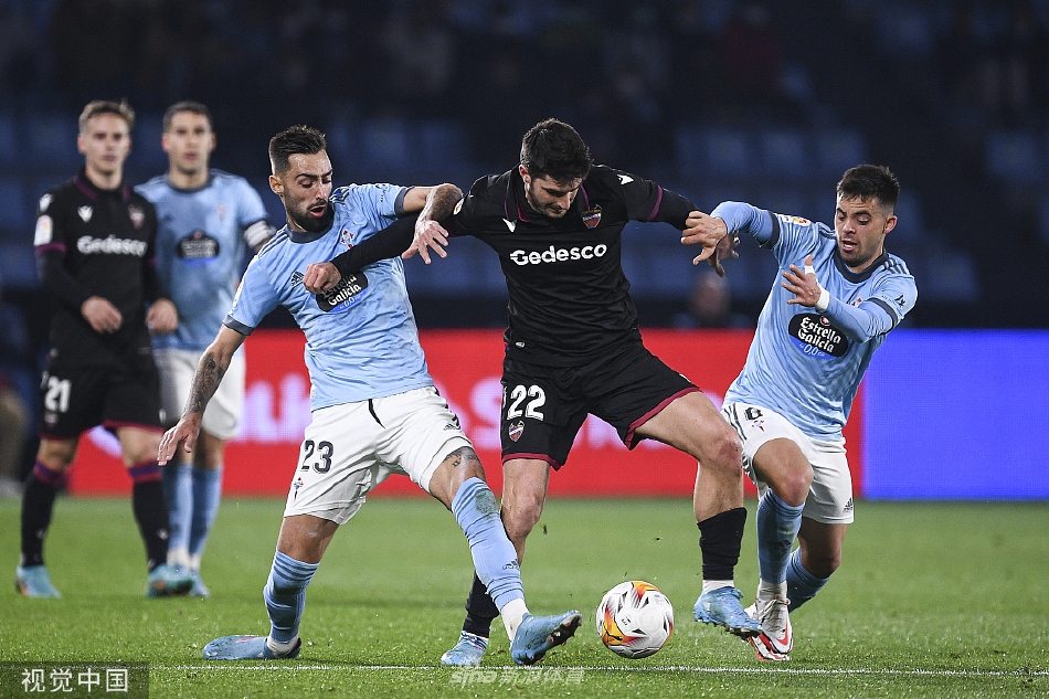 [西甲]塞尔塔1-1莱万特