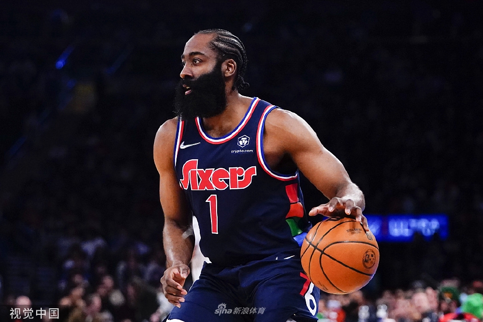 [NBA]76人125-109尼克斯 大帝37分哈登三双