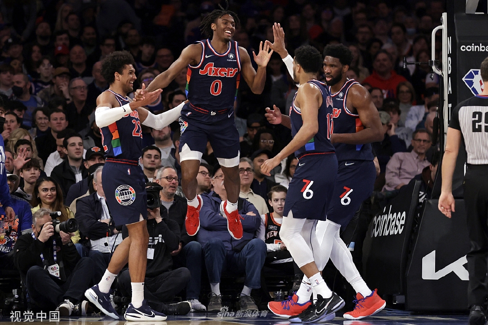 [NBA]76人125-109尼克斯 大帝37分哈登三双