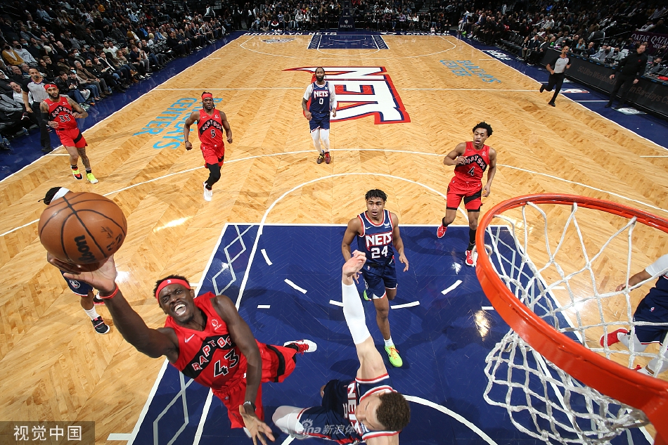 [NBA]猛龙133-97篮网 KD西帝坐看大败