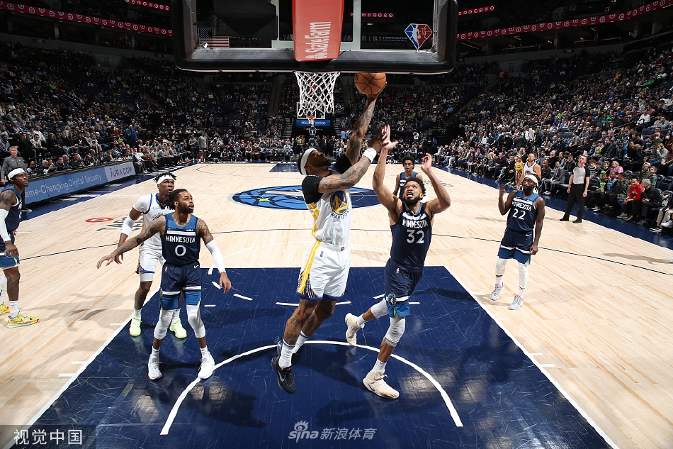 [NBA]勇士114-129森林狼 库里空砍34分