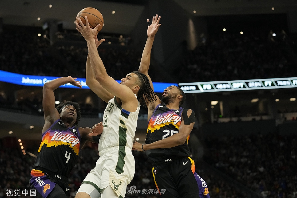 [NBA]太阳122-132雄鹿 米德尔顿44分