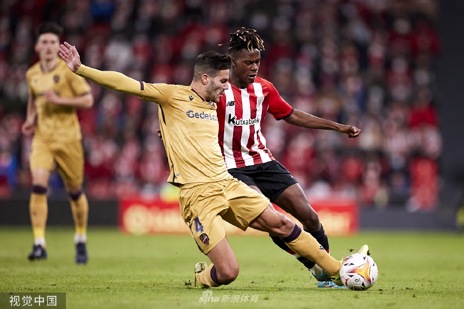 [西甲]毕尔巴鄂竞技3-1莱万特