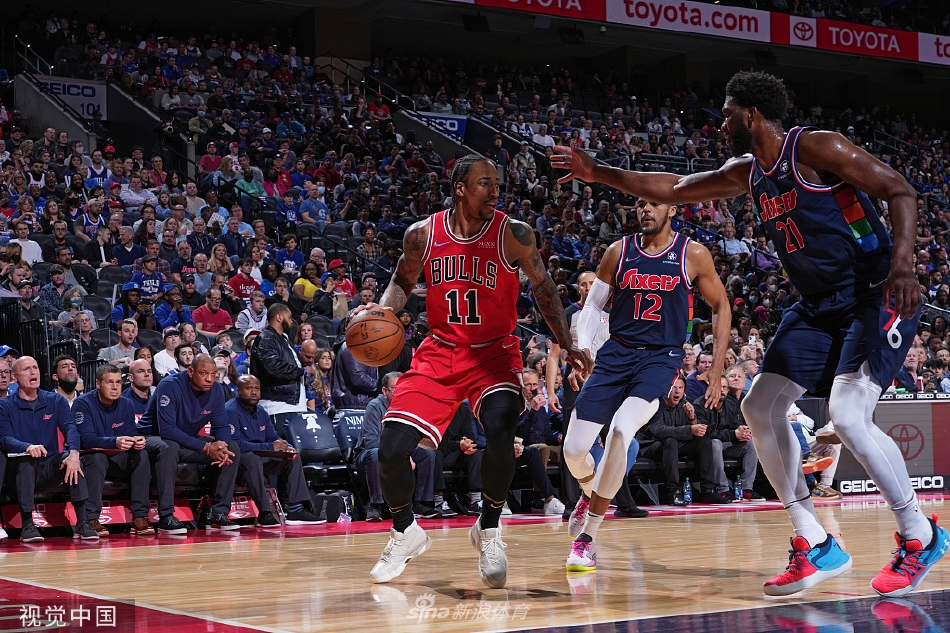 [NBA]公牛106-121负76人 大帝豪取43+14