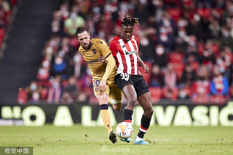 [西甲]毕尔巴鄂竞技3-1莱万特