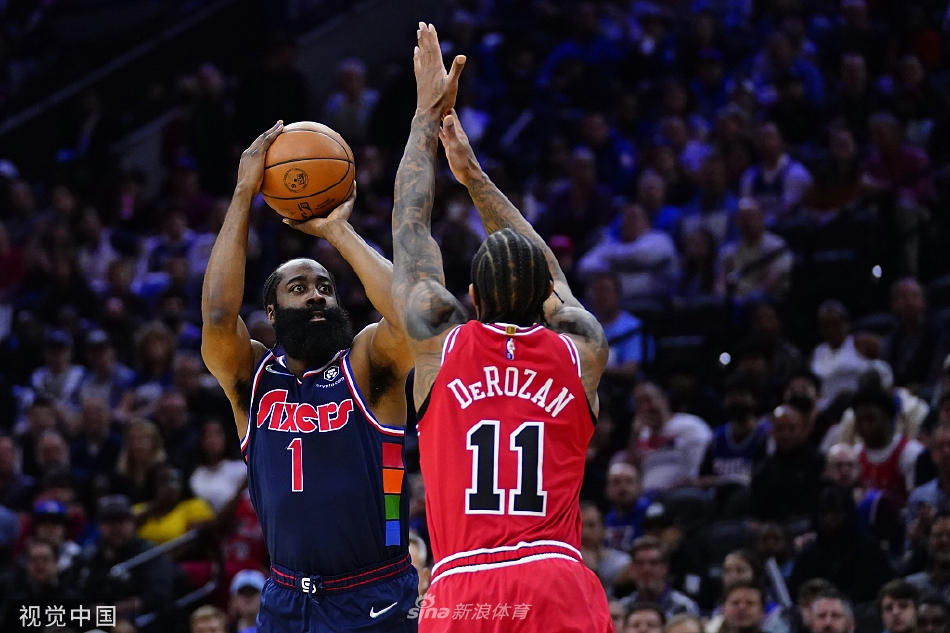 [NBA]公牛106-121负76人 大帝豪取43+14