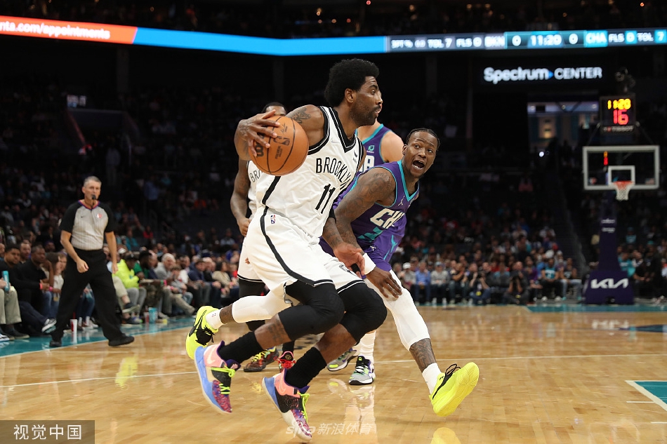 [NBA]篮网132-121黄蜂 欧文暴砍50分