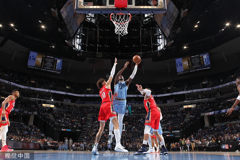 [NBA常规赛]鹈鹕111-132灰熊