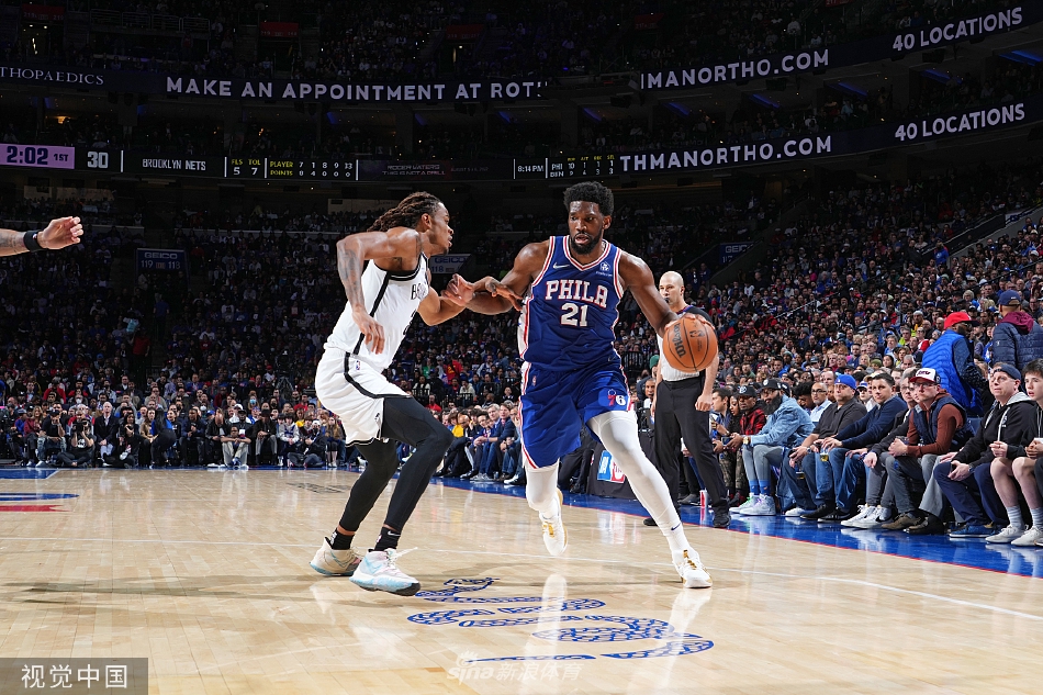 [NBA]篮网129-100大胜76人 杜兰特击溃哈登大帝