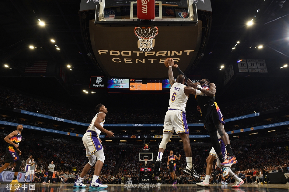 [NBA]湖人111-140太阳 詹姆斯空砍31分