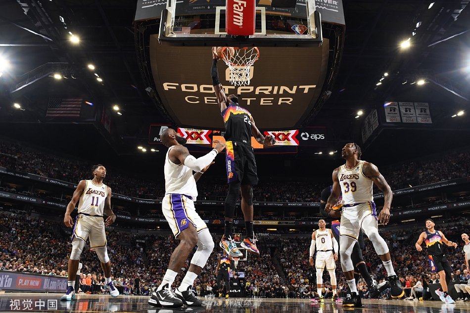 [NBA]湖人111-140太阳 詹姆斯空砍31分