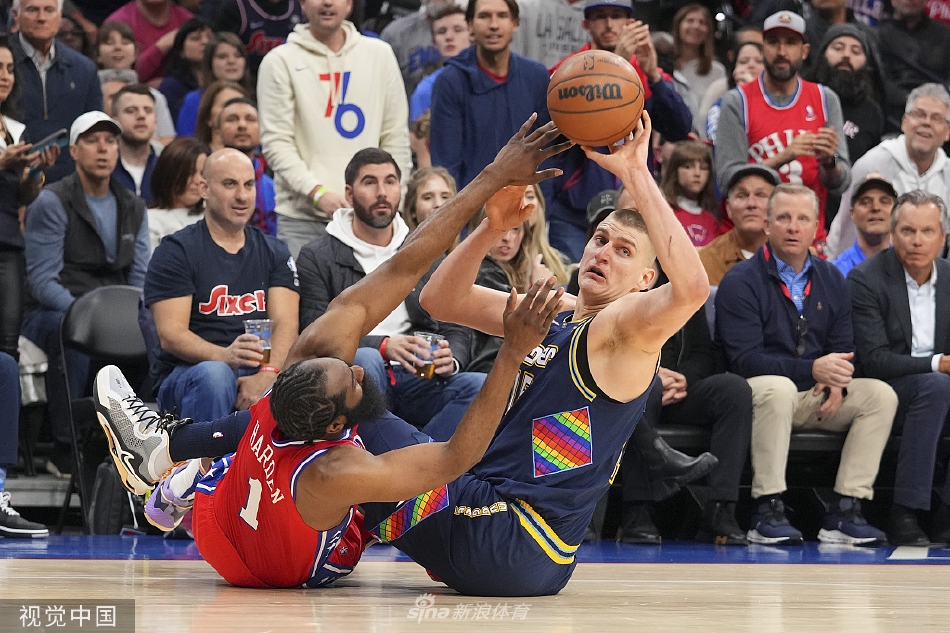 [NBA]掘金114-110克76人 约基奇力压大帝哈登