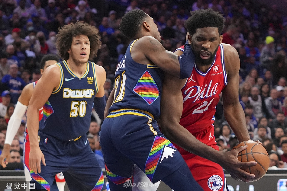 [NBA]掘金114-110克76人 约基奇力压大帝哈登