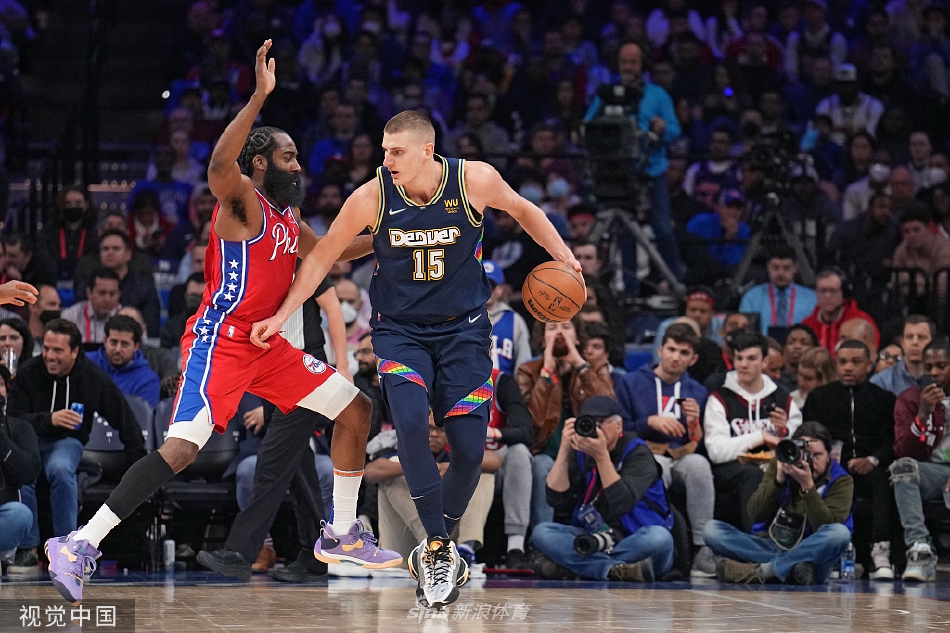 [NBA]掘金114-110克76人 约基奇力压大帝哈登