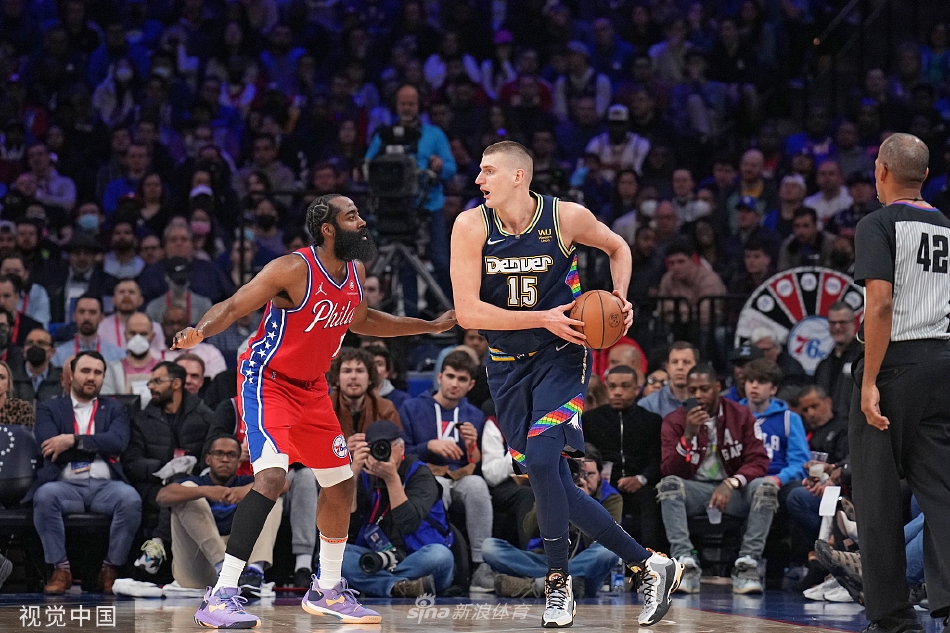 [NBA]掘金114-110克76人 约基奇力压大帝哈登