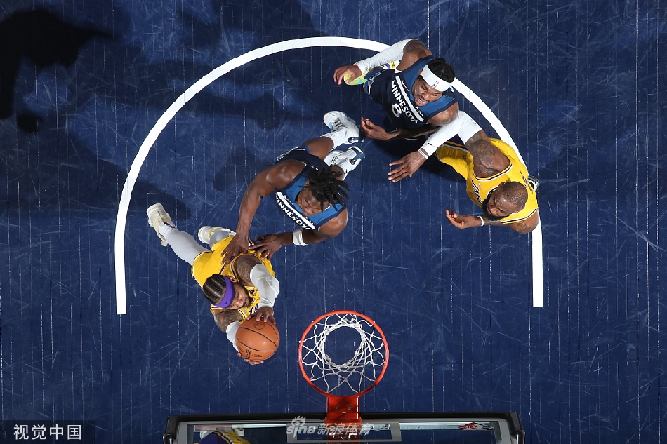 [NBA]湖人104-124森林狼 詹姆斯19分