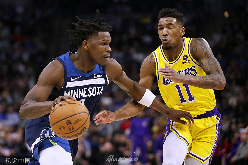 [NBA]湖人104-124森林狼 詹姆斯19分