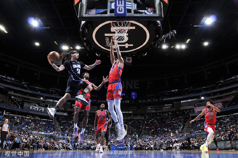 [NBA]活塞134-120魔术 贝豪取51分9篮板