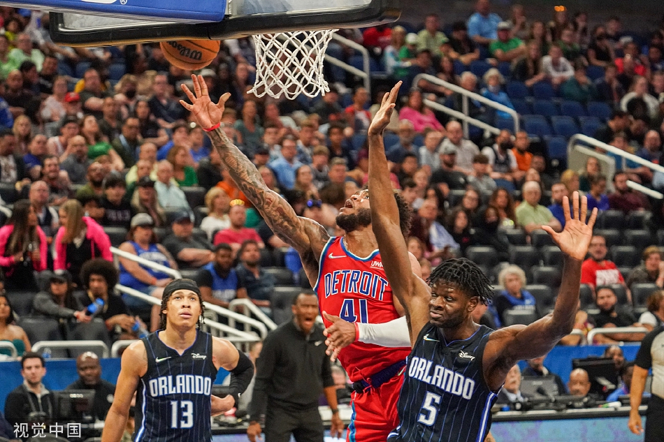 [NBA]活塞134-120魔术 贝豪取51分9篮板