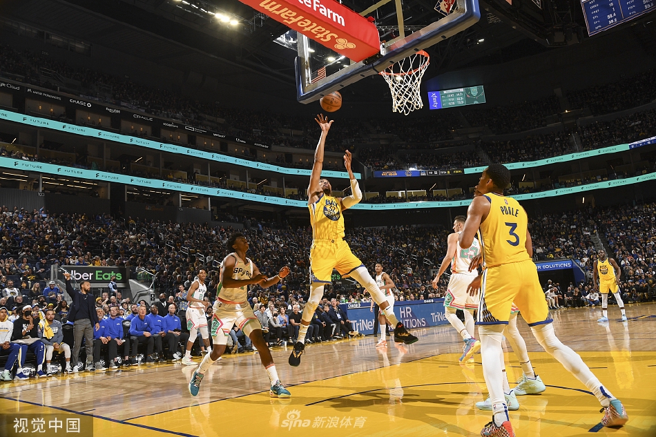 [NBA]马刺110-108勇士 汤神24分